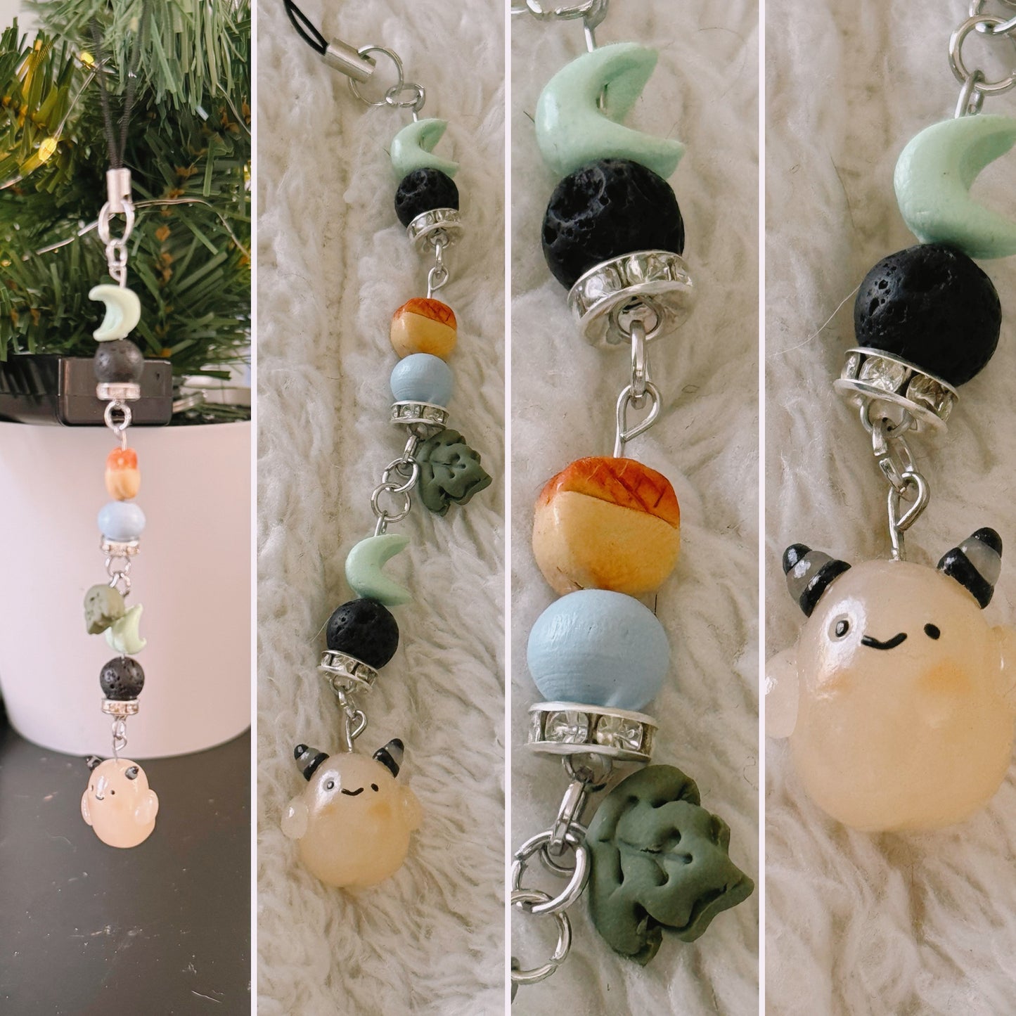 Cozy Cryptid Phone Charm