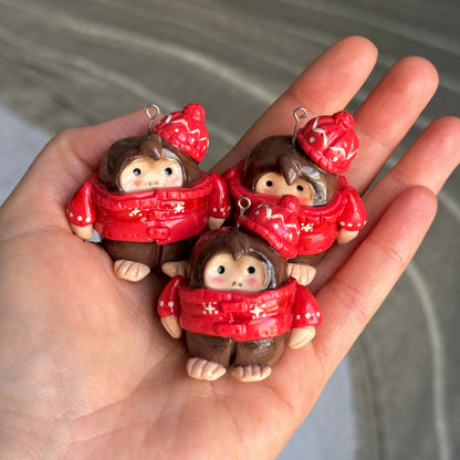 Sweater Weather Bigfoot Charm