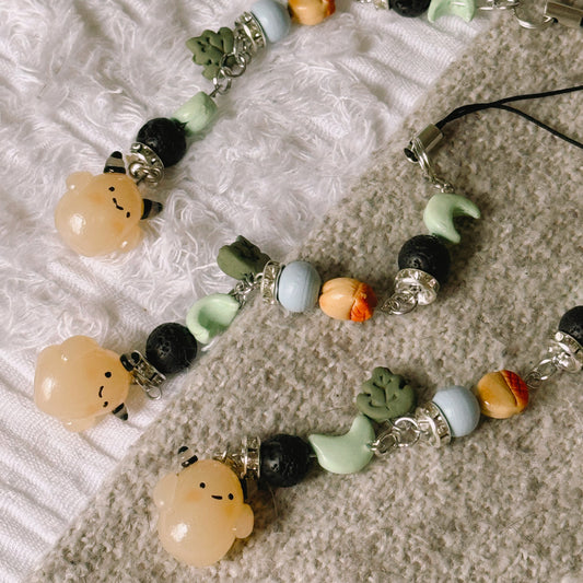 Cozy Cryptid Phone Charm