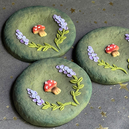 Mellow Mushroom Worry Stone