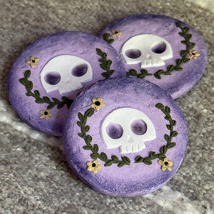 Anxiety Skull Worry Stone